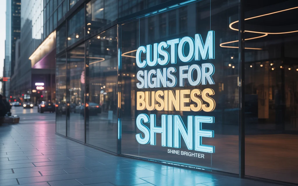 custom signs for business