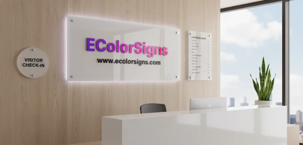 How Acrylic Signs Are Used by Modern Businesses