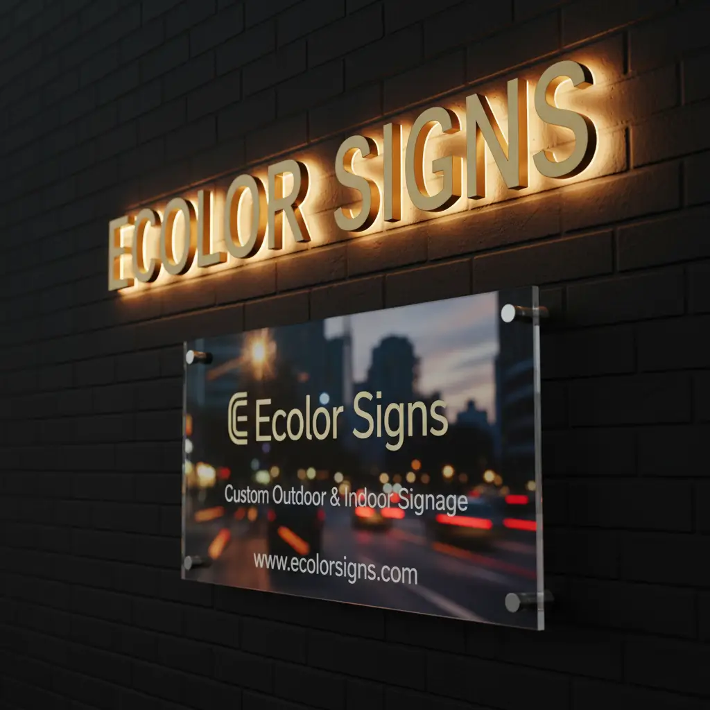 How to Choose the Right Material for Storefront Signs