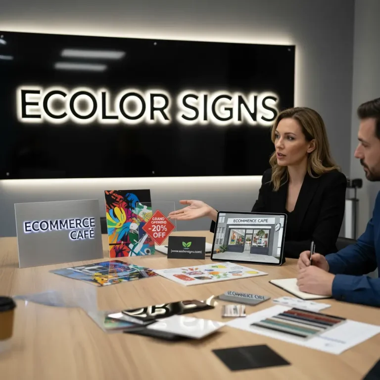 How to Choose the Right Material for Storefront Signs