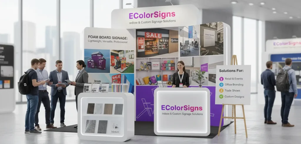What is Foam Board Signage and Where is it Used