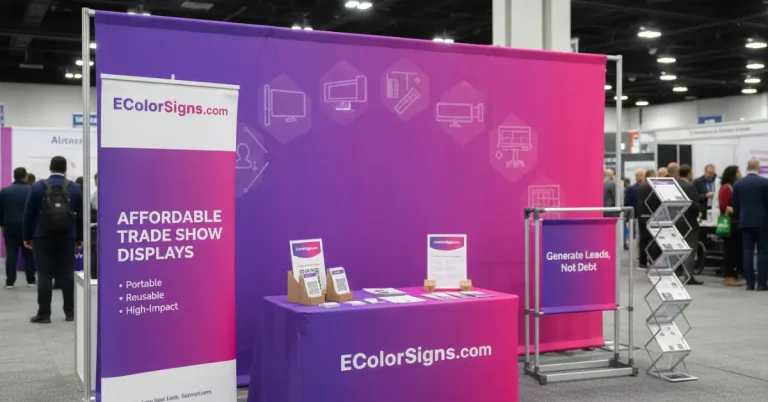 Planning Trade Show Signage on a Budget
