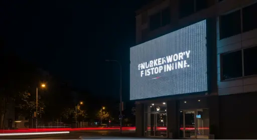 LED Display Sign Shows