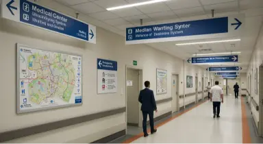 Medical Center Wayfinding System